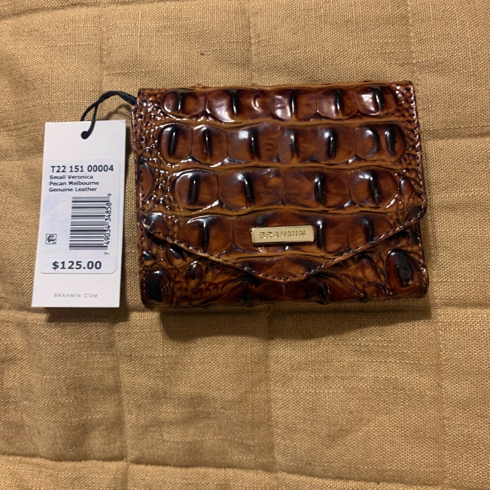 NWT Brahmin Small Veronica Wallet